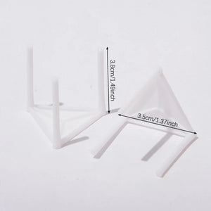100-Pack Pizza Saver Stands for Freshness and Box Support