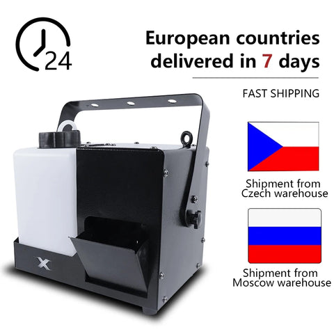 500W Water-Based Smoke Machine Hazer for DJ Disco Stage Events Party Wedding with Remote DMX Control