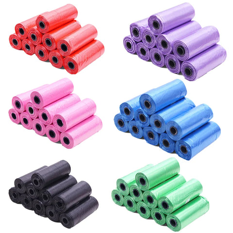 Eco-Friendly Biodegradable Dog Poop Bags, Waste Cleanup Solution