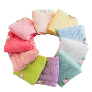10-Pack Teen Cotton Underwear Girls Solid Colors Ages 10-16 Kids Panties