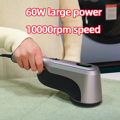 60W Professional Electric Lint Remover Machine for Clothes - Commercial Hairball Trimmer for Dry Cleaners