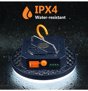10,000mAh Rechargeable LED Tent Lantern Portable Emergency Camping Bulb Flashlight for Outdoor and Home