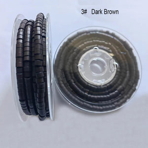 1000pcs 5.0mm Silicone Aluminum Micro Rings Hair Extension Beads with Loop Hook and Plier Tool Kit