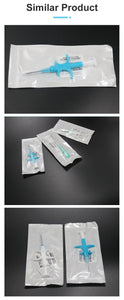 100 Pcs Pet Microchip 134.2kHz FDX-B Animal ID Chip with Syringe, ISO Standard