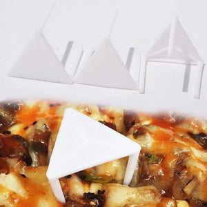 100-Pack Pizza Saver Stands for Freshness and Box Support