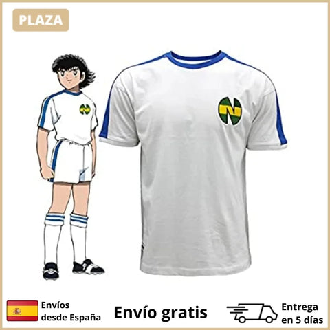 2024 Summer Captain Tsubasa Soccer T-shirt Street Style Sportswear Large