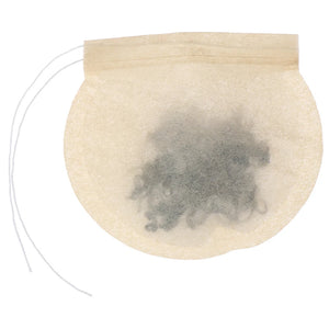 100 Eco-Friendly Biodegradable Drawstring Tea Bags 6x7cm for Loose Leaf & Herbal Filters