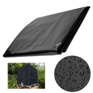 1000L IBC Tote Container Cover, Waterproof UV-Resistant Outdoor Protection