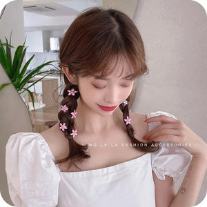 10-Pack Flower Princess Hair Clips Set - Lovely Hairpins and Buckles Hair Accessories