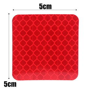 1-50pcs Safety Reflective Waterproof Tape High Visibility for Night Riding Walking and Cars