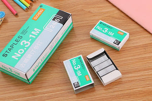 1000 Pcs Standard No. 12 Staples 24/6 for Office Binding and Stapler Use