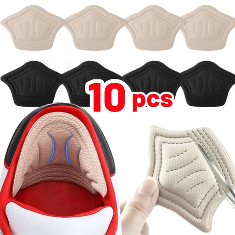 Heel Protectors Soft Sponge Anti-Wear Pain Relief for High Heels Sneakers Adjustable Inserts