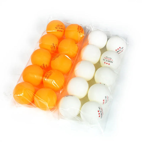 3-Star Table Tennis Balls 40+mm ABS Plastic, 10-Pack Ping Pong Balls for Training & Matches