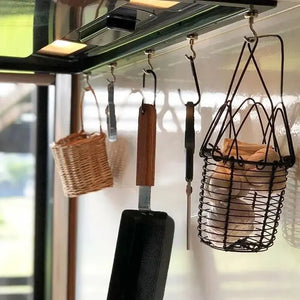 10-Pack Heavy Duty Magnetic Hooks Key Holders for Home, Kitchen, Bathroom Storage & Organization