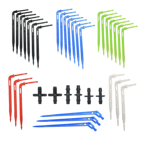 Greenhouse Drip Irrigation Kit - Watering System with Tubing & Emitters