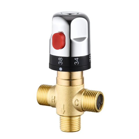 Brass Thermostatic Mixing Valve Cartridge for Solar Water Heater Temperature Control