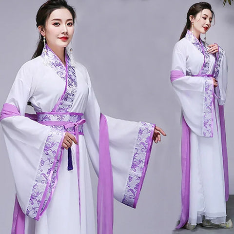 Fairy Cosplay Hanfu Dress Women’s Vintage Tang Suit Princess Costume for Chinese Folk Dance