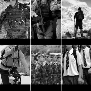 100L Canvas Backpack for Travel & Hiking - Men's Large Capacity Pack with Blanket Storage