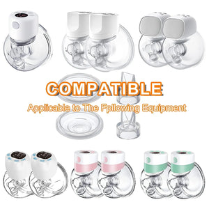 10-Piece Silicone Valve & Diaphragm Set for Electric Breast Pump Accessories