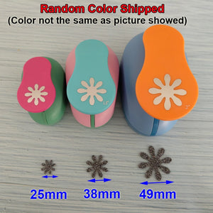 Daisy Shape Craft Paper Punch, DIY Flower Cutter for Scrapbooking, School Projects, Greeting Cards, Foam & Petal Designs