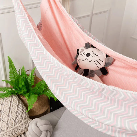 Baby Sleeping Hammock Swing Indoor Outdoor Gondola for Babies - Cartoon Design