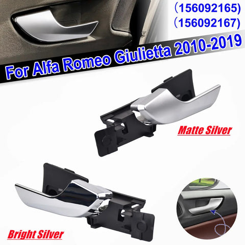 Front Left/Right Interior Door Handle for Alfa Romeo Giulietta 156092167, 156092165, 156092161, 156092157