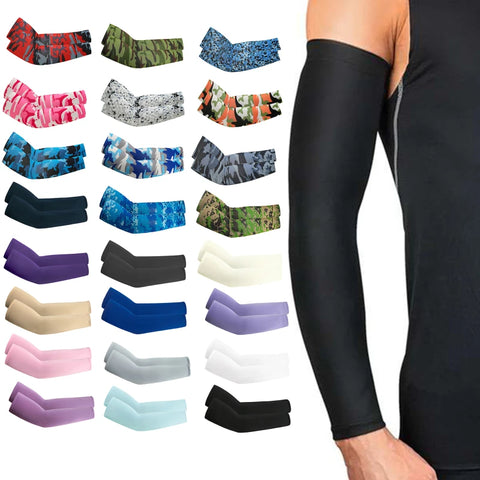 Arm Sleeves UV Protection Ice Cool for Cycling Running Fishing Climbing Driving Warmers Women Summer Sun