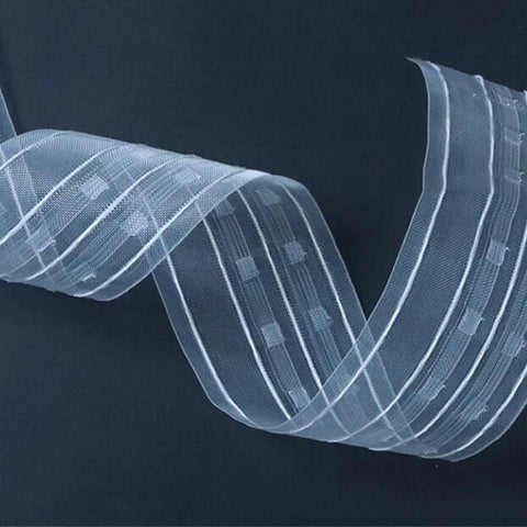 Curtain Pleat Tape Rod Pocket - 10m or 20m Length Options