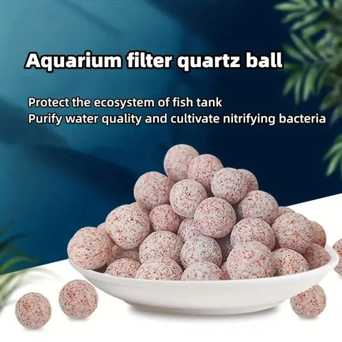 Aquarium Filter Media Balls 200g - Boost Fish Tank Cleaning Efficiency