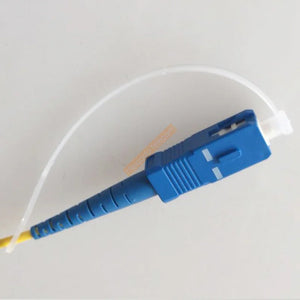 100pcs Fiber Optic Dust Caps LC SC FC ST Jumper Patchcord Long Tail 1.25/2.5mm FTTH Dust Plug Covers
