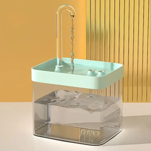 1.5L Quiet Pet Water Fountain with Smart Burnout Protection for Cats and Dogs