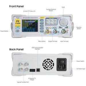 100MHz Dual-Channel DDS Function Arbitrary Waveform Generator Pulse Signal Source Fy6900