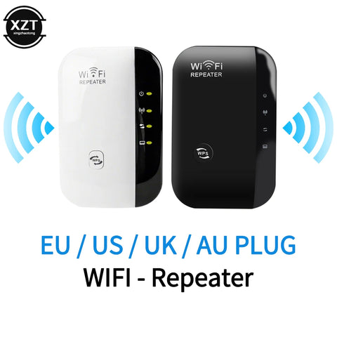 300Mbps WiFi Signal Booster & Repeater | Wireless Range Extender & Router Amplifier
