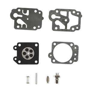10 Sets Carburetor Rebuild Kits for 26cc-52cc Motorbikes Dirt Pit Bikes Gasket Diaphragms Repair Durable