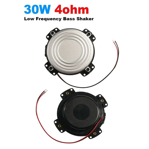 2-Pack 30W 4/8 Ohm Bass Shaker Speakers for Car Seats, Home Theater, HiFi System Cushions