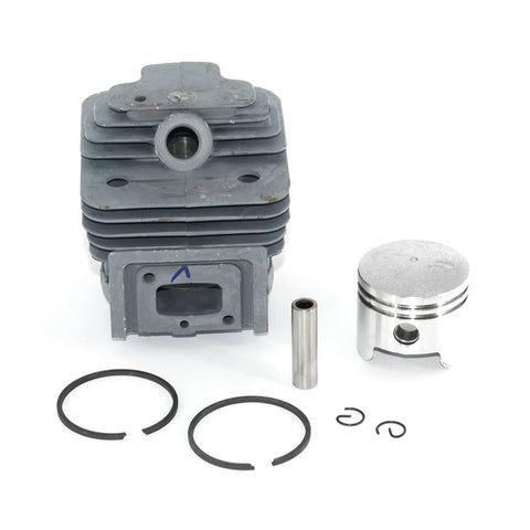 44mm 52cc Cylinder Assembly Kit for Trimmers 1e44f-5 44f-5 44-5 Bg520 Cg520 with Piston, Ring, Pin, Clip