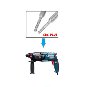 1000mm SDS Plus Long Rotary Hammer Drill Bit for Concrete, Walls, Stone - 1pc