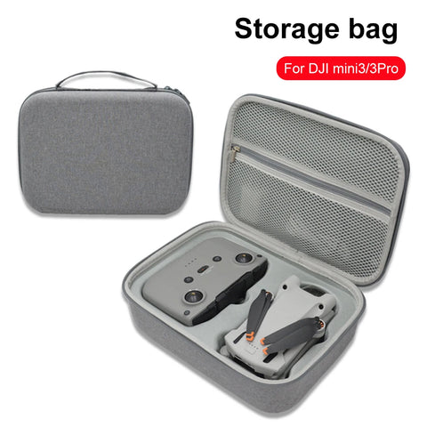 DJI Mini 3/Mini 3 Pro Drone Carrying Case, Hard EVA Storage, Shoulder Bag for Accessories & Remote Controller