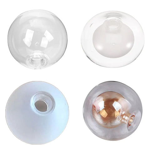 Glass Globe Shade Cover Replacement G9 - Multiple Sizes with 2cm Screw Fitter Opening