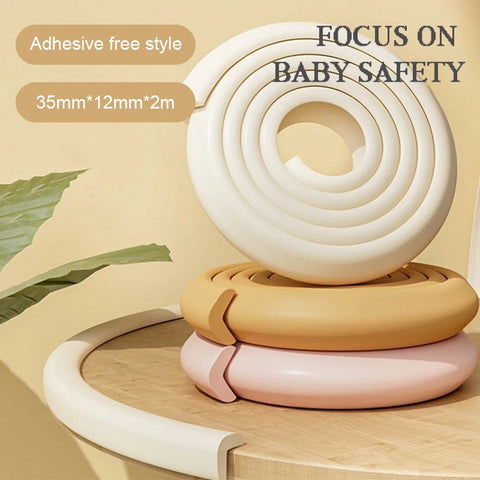 Baby Safety Corner Protector L Shape 2m - Child Table Bumper Guard for Home Furniture