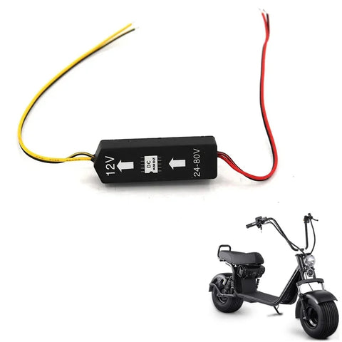 Electric Scooter DC Converter Adapter 12V-80V Replacement