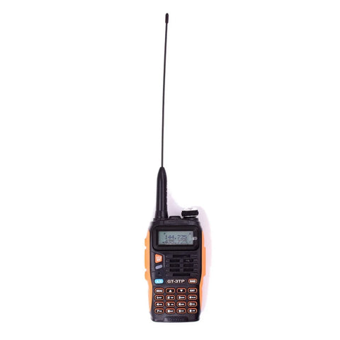 8W VHF UHF Walkie Talkie LCD, Keypad, Long Antenna, FM Transceiver for Ham Radio Communication
