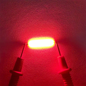10-Pack LED Filament Bulb Parts: 18.8-68mm, 3V-57V Edison Lamp Diodes