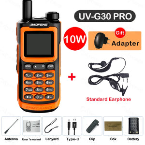 2025 Long Range Walkie Talkie 1000 Channel UHF VHF Ham Radio FM USB-C Charge Waterproof 2-Way Radio