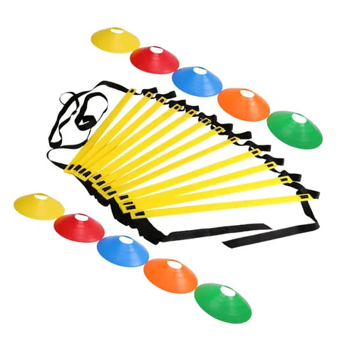 Agility Speed Training Ladder for Soccer, Fitness, Football - Durable Nylon Straps