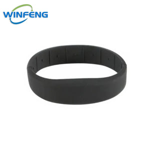 10-Pack 125kHz RFID Silicone Wristbands Waterproof TK4100 EM4100 Proximity Bracelets for Men & Women Swimming Pool