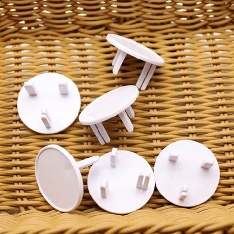 10-Pack UK Outlet Plug Socket Covers | Child Safety Protector Guards