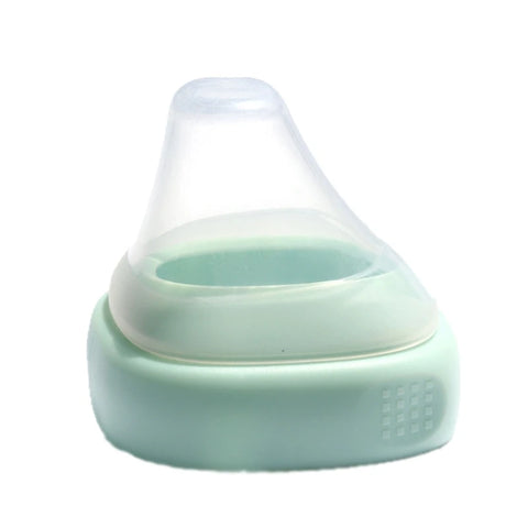 Collar & Transparent Cover Converts Storage Container to Feeding Bottle