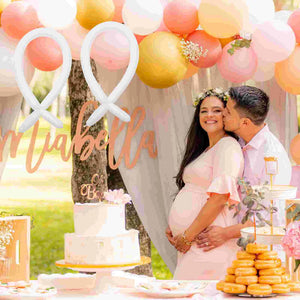 100-Pack White Balloons with Garland Strips for Wedding Party Decor Set