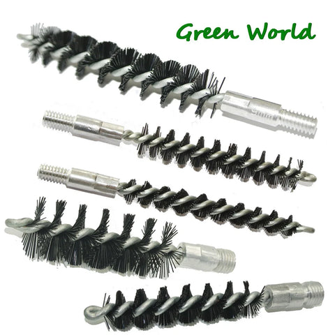 3-Pack Gun Cleaning Nylon Brushes for .22cal, .30cal, 9mm, 12ga